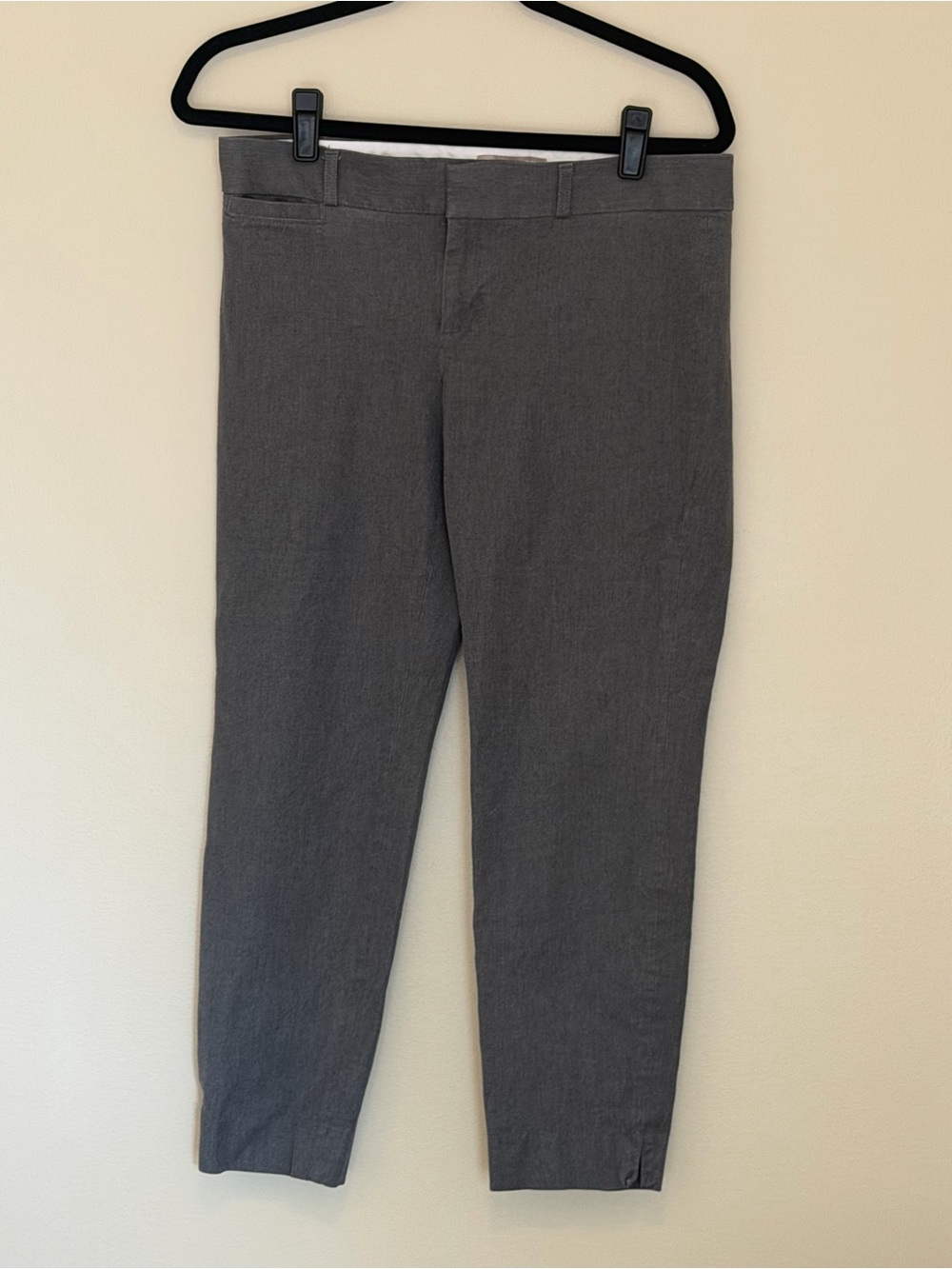 Banana Republic Women's Charcoal Grey Stretch Dress Pants